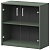 Стеллаж низкий с прозрачным стеклом А-302/А-стл302пр Тайга 770x370x850 Арго | Защита-Офис - интернет-магазин сейфов, кресел, металлической 