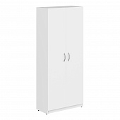 Шкаф с глухими дверьми SR-5W.1 белый 770*375*1817 Simple | Защита-Офис - интернет-магазин сейфов, кресел, металлической 
