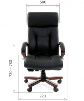 Кресло руководителя Chairman 421, черный | Защита-Офис - интернет-магазин сейфов, кресел, металлической и офисной мебели в Казани и Йошкар-Оле